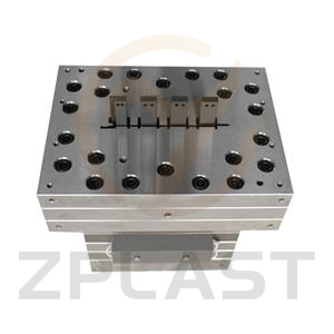 Wall panel extrusion mould of the type used for ceiling panels, by Zhuoran